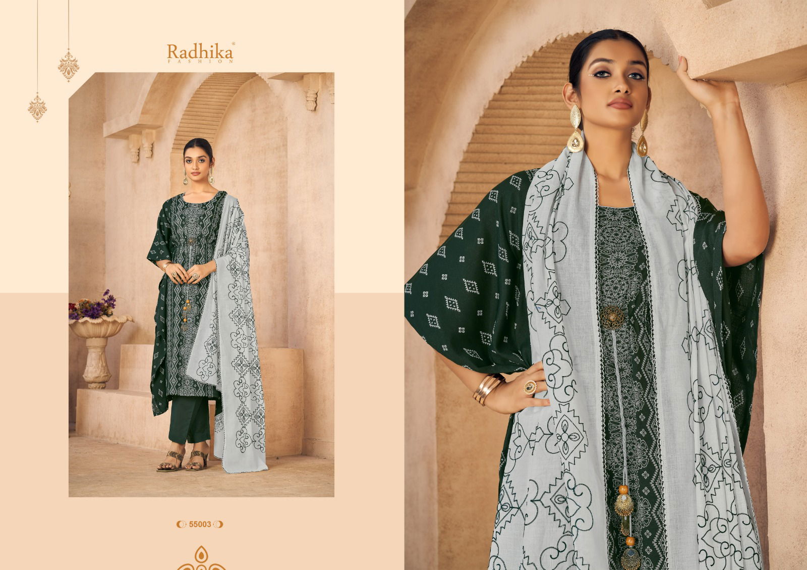 Azara Black Berry Vol 2 By Radhika Cotton Dress Material Catalog